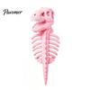 Roupas de Halloween para Animais de Estimação, Fantasia de Dinossauro Esqueleto Gato, Roupa Fofa, Traje Divertido de Poliéster Macio para Gatos, Festa Cosplay, Adereços para Fotos, Confortável