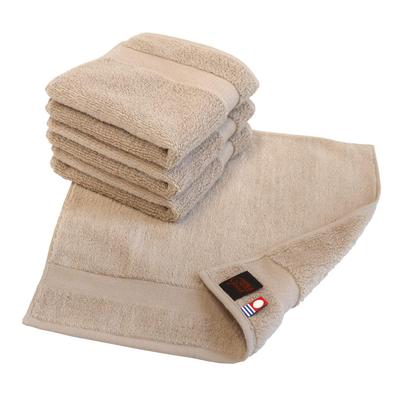 Hiorie Grand Imabari Handtuch Zertifiziertes Taschentuch Set in Grautönen Hergestellt in Japan mit Premium-Staple Sofort HOTEL'S Handtücher, 4, Mokka, Extralang