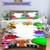 3pcs SPRUNKI9 Design Cover Set - HD Printed Bedding with 1 Cover and 2 Pillowcases - Perfect for Home and Dorm Decor