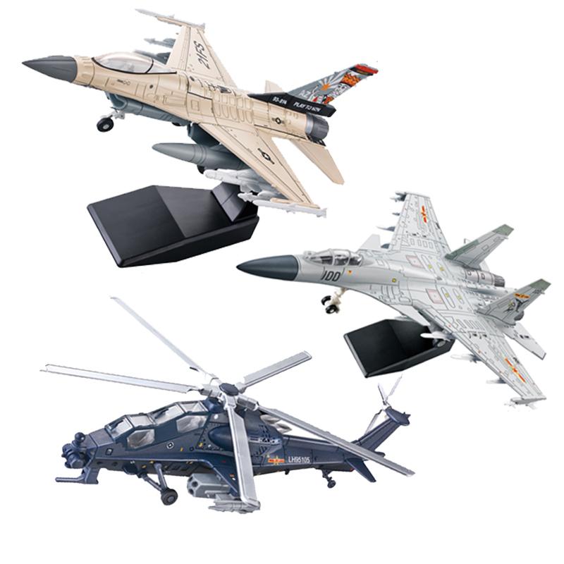 1/72 Scale B-2 Fighter Jet Toy for Kids Educational Military Aircraft Building Block Army Airplanes Toy Model