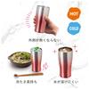 Atlas Thermo-Isolierbecher, 430 ml, Farbverlauf Pink, 2 Stück, Paar, Vakuum-Isolierung, Highball ASTG-433PK2P
