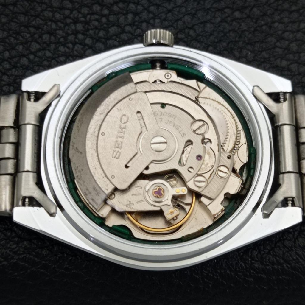 AUTOMATIC VINTAGE REFURBISHED SEIKO 5 6309A JAPAN MENS SILVER WATCH A440756-9 Sk-a440756-1