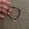 Timeless Locked Love: Red Rope Fu Bracelet for Women - Niche Design for Couples & Friends
