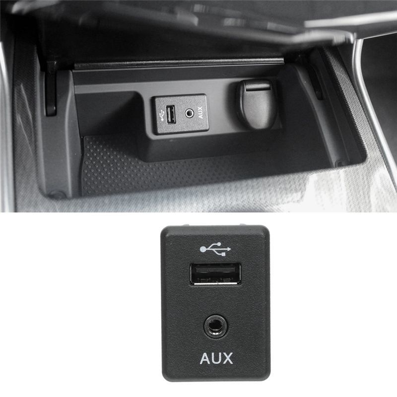 Well Automotive AUX Audio Jack USB Interface Port Module Accessories Component For Nissan 795405004 280234BA0B