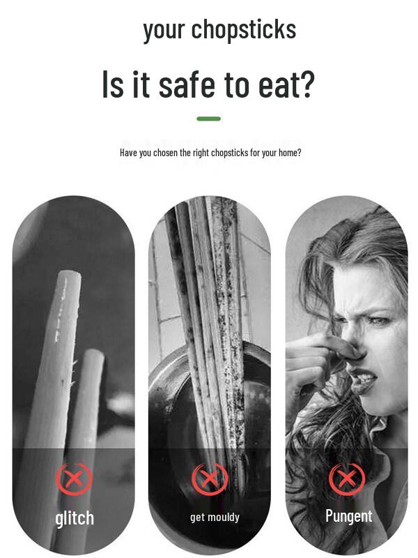 ZISIZ Disposable Bamboo Chopsticks