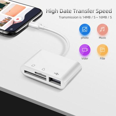 Card Reader Plug-And-Play Transmission High-Speed Compact No Driver Required Compatibility Size Wide Transfer Data Type-C Memory