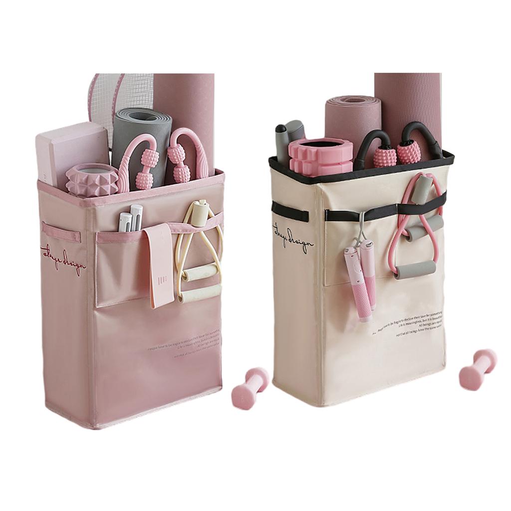 Convenient Yoga Equipment Storage Basket Compact Gym Storage Container Large Capacity Yoga Fitness Products Organizer