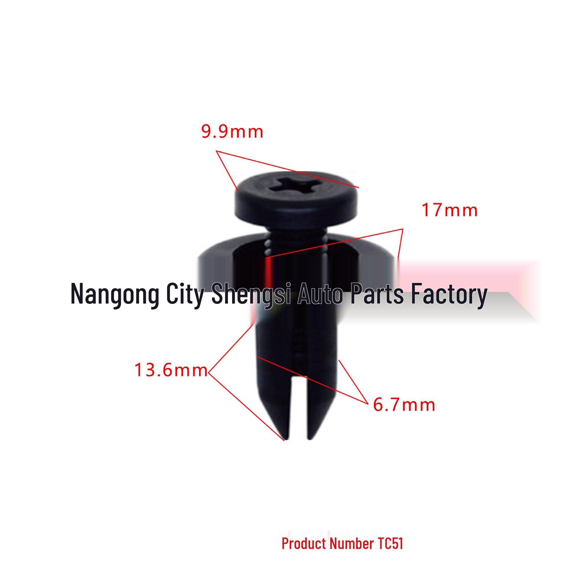 

Honda Acura 3.5RL Fender Trim Clip (Sedan) 10,000 Models