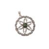 Rare Green Tourmaline Gemstone 925 Sterling Silver Artisan Jewelry Pendant 1.48" CP-29-16