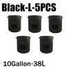 3Styles Felt Plant Grow Bags Nonwoven Fabric Garden Potato Pot Greenhouse Vegetable Growing Bags Moisturizing Vertical Tools