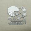 Sagome da Taglio a Fustella Figura Sposa Fustelle da Taglio Robuste in Acciaio al Carbonio Fustelle per Carta da Embossing Scrapbooking per Creazione di Biglietti