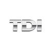 W134W1331pcs Chrome 3D ABS PASSAT TSI TDI V6 V8 Letters Car Rear Tail Trunk Body Side Fender Badge Logo Emblem for Volkswagen B5 B6 B7