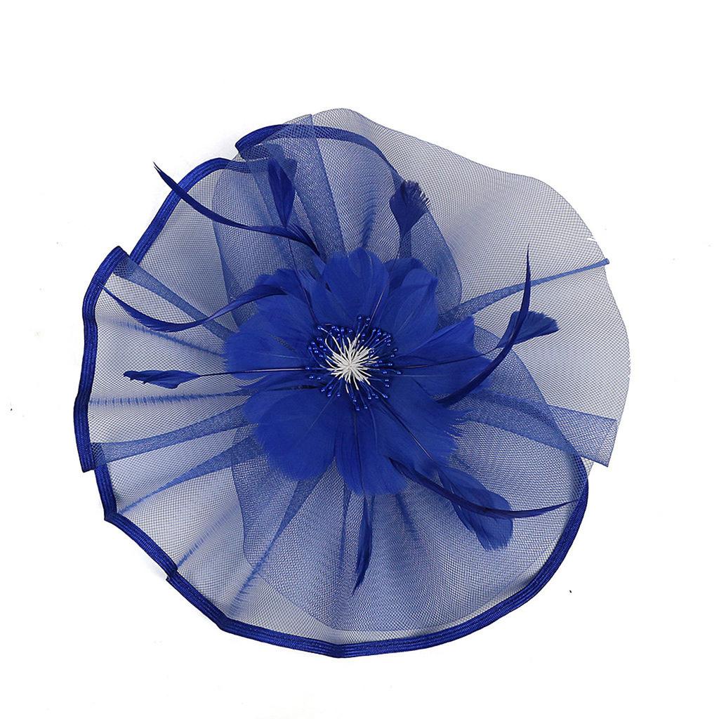 Mulheres meninas malha fascinators chapéu cocktail festa bandana chapéu de casamento