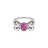 VVV [Silver 925] Pink Cubic Cutie Ring