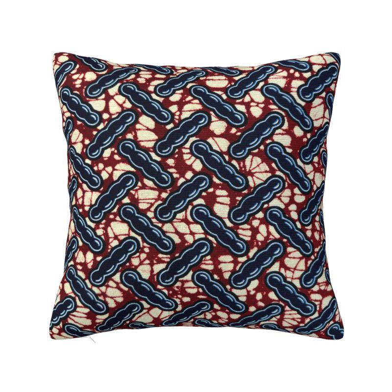 Nordic Ethnic Geometric Ankara African Print Cushion Cover cm Polyester Throw Pillow Case Decoration Sofa Chair Pillowslip