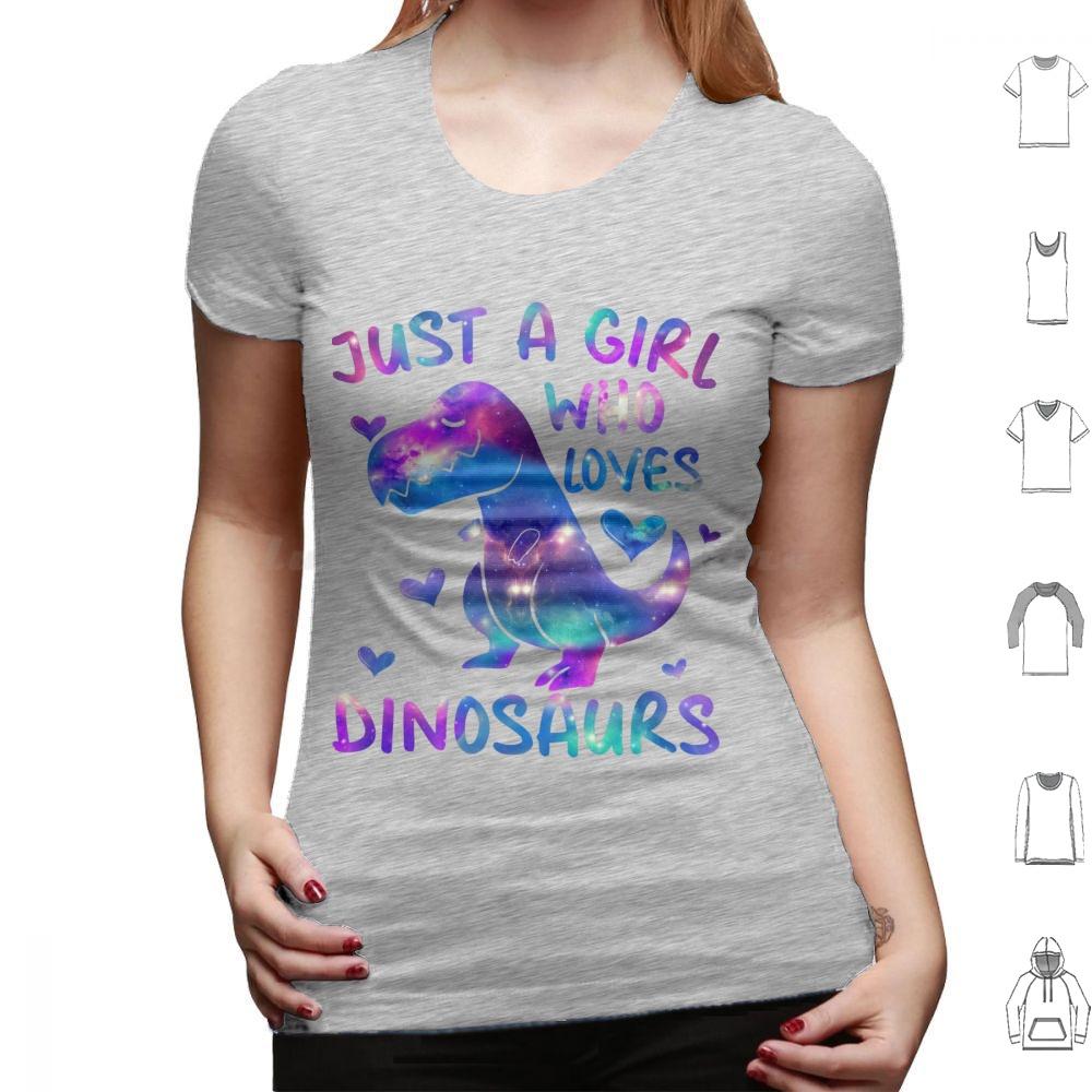 Just A Girl Who Loves DinosaursDinosaur Theme Teen Girls T Shirt 6xl Cotton Cool Tee Loves Dinosaurs S Gifs Beauiful Dinosaur