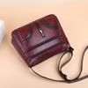 Vintage Shoulder Bag For Women Pu LeatheCrossbody Multifunction Messenger Bag Small SquareMommy Handbag