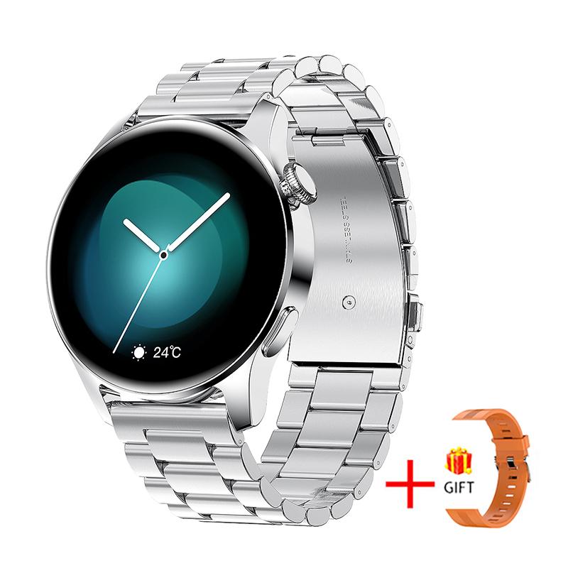 Luksusowy Smartwatch Męski Lokalizator GPS Zegarek Fitness Wodoodporny Sportowy na Nadgarstek Inteligentne Smartwatche Dla Kobiet Xiaomi