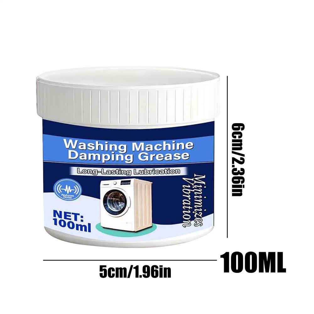 Damping Grease Washing Machine 100ml High-viscosity Shock Absorption Lubricant with Brush Energy Suspension Grease for Dryer