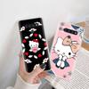 Transparent Case for Samsung A04 A14 A23 M33 M53 Realme 10 9 C35 C55 VIVO X80 Infinix Hot 30 Note 11 Tecno Spark 8P Pro L-19 Hello Kitty