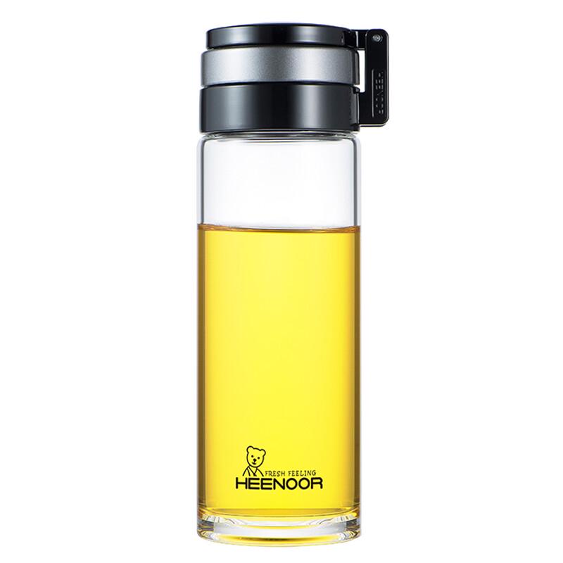 HEENOOR Portable Glass Mug 695ml