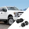 2 Pcs Hood Rest Bumper For Ford F-150 F-250 Lincoln Mark LT Jaguar S-Type XF XFR