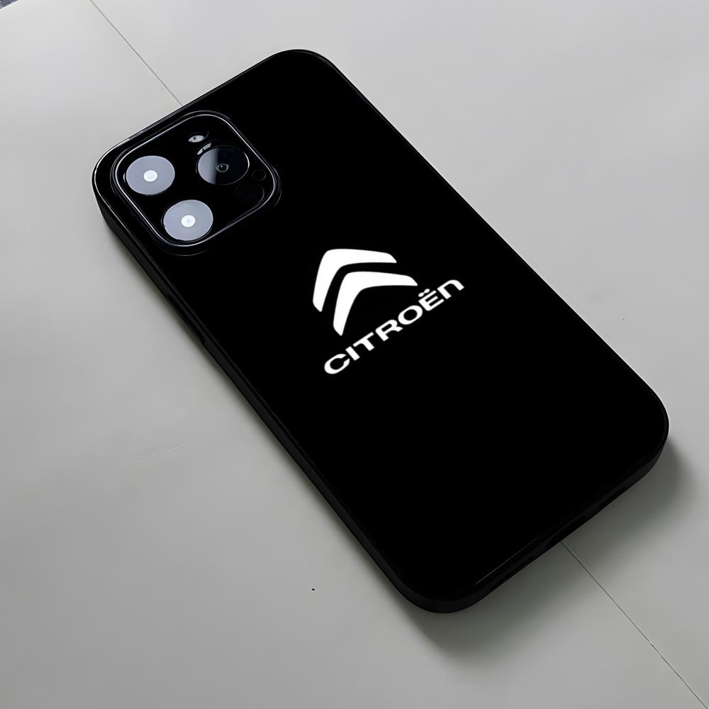 

Чехол для телефона с дизайном логотипа Citroen, роскошный автомобиль, для iPhone 16 15 12 14 Se 2020 16 Pro Max, 100% новый, высокое качество A++, 11 13 Xr iPhone13