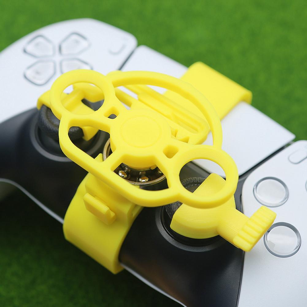

Руль-рукоятка для игровой консоли Для контроллера PS5 Симулирует руль автомобиля Улучшает игровой опыт Red