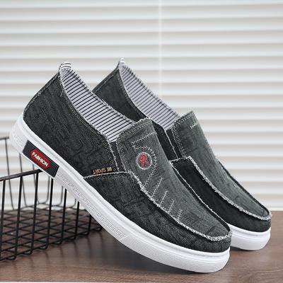 Cloth Shoes Men's Canvas Shoes Casual Versatile Single Shoes Comfortable Men's Shoes Non-slip S**t Sole