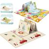Baby Crawling Mat, Foldable Baby Crawling Mat, Living Room Game Mat Thickened Children'S Crawling Mat