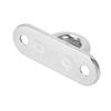 4Pcs Staple Ring Hook Stainless Steel Rugged 800LB High Strength Pad Eye Plate U Hook For Marine Yacht RV 45x15mm/1.8x0.6in