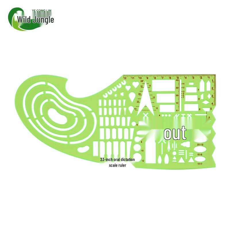 Multifunction Topographic Map Ruler