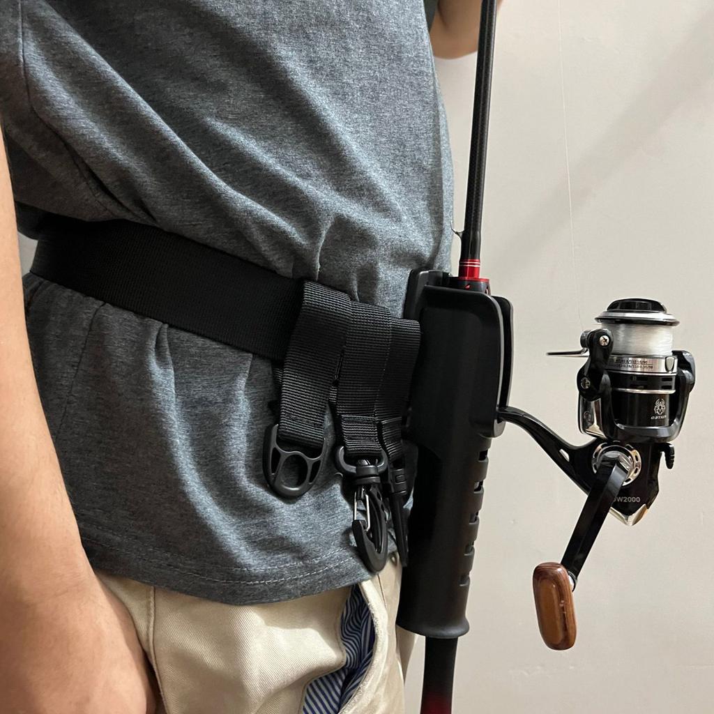 Waist Belt Waist Belt for Wader Adjustable Fishing Wading Belt Nylon Waist Belt with Hook Fishing Waist Belts for Kayaks