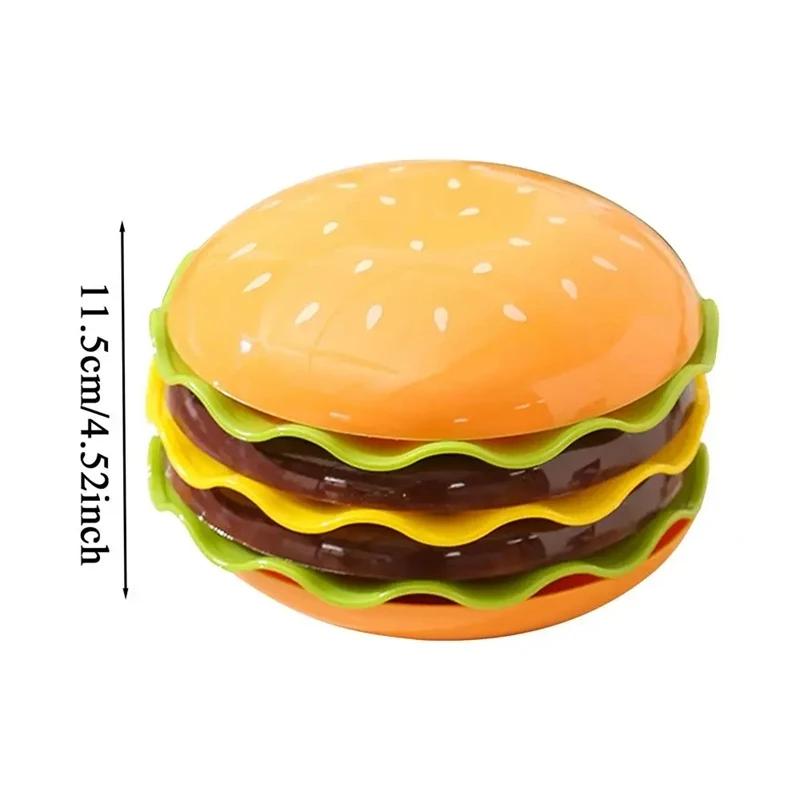Niedliche Snack-Hamburger-Schalen Keramik Mini-Dippschale Obstsalatschale Back-Dim-Sum-Platte Küchen Dekoration Heim Zubehör