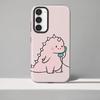 Couple Little Dinosaurs Soft Cover Capa Phone Case for Samsung Galaxy S25 S25Ultra S20 FE A26 S23Ultra S24 Ultra A16 A56 S23 A36