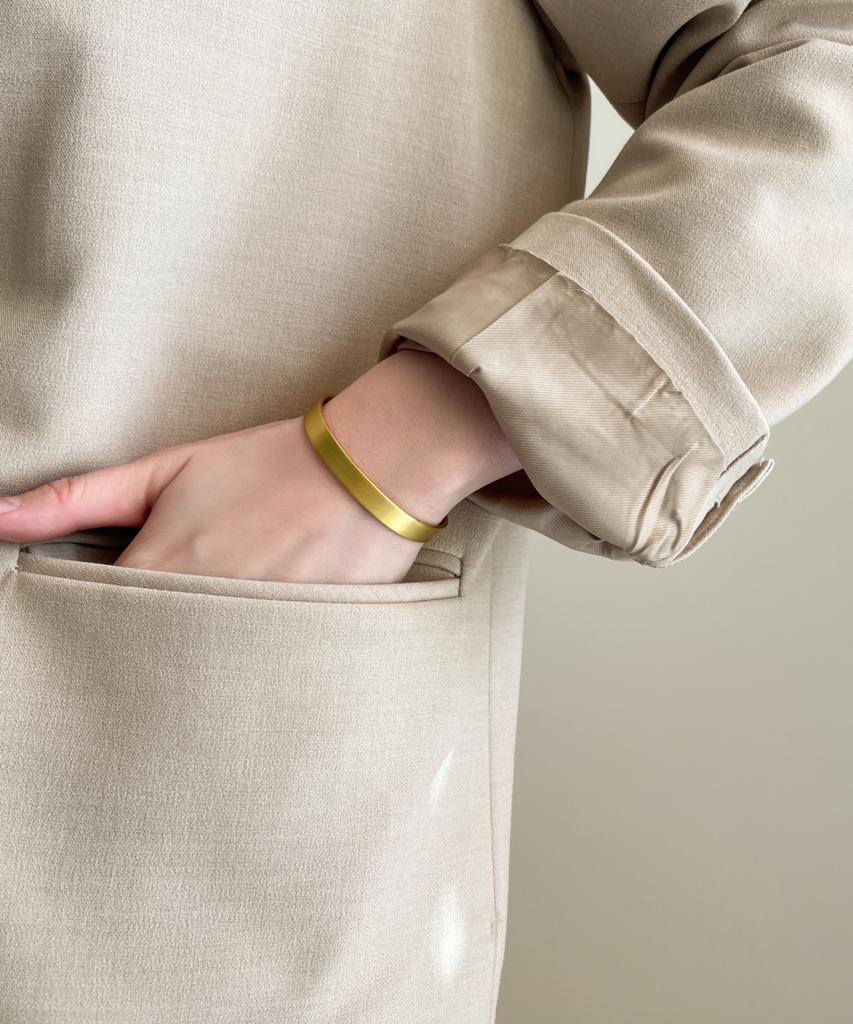 Sabona London Lcl Nanoceramic Limoncello Copper Bangle