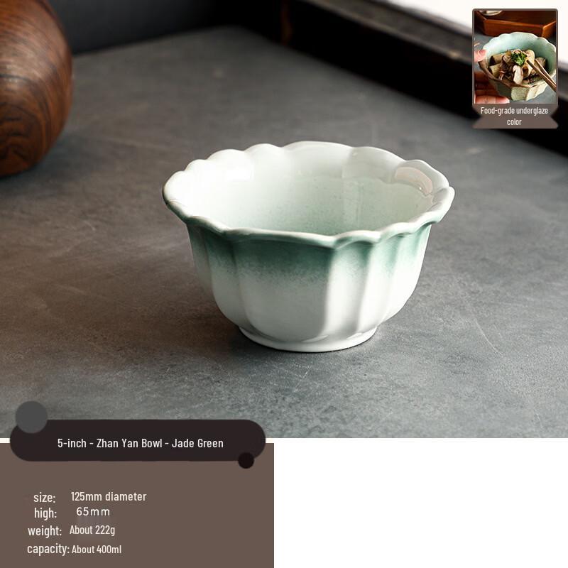 Abay Japanese Style Ceramic Gradient Rice Bowl