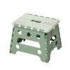 Green Compact Step Stool with Easy To Easy Suitable for Work and Cleaning Handle, Carry, Setup,