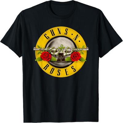Guns N' Roses Offizielles Bullet Logo T-Shirt