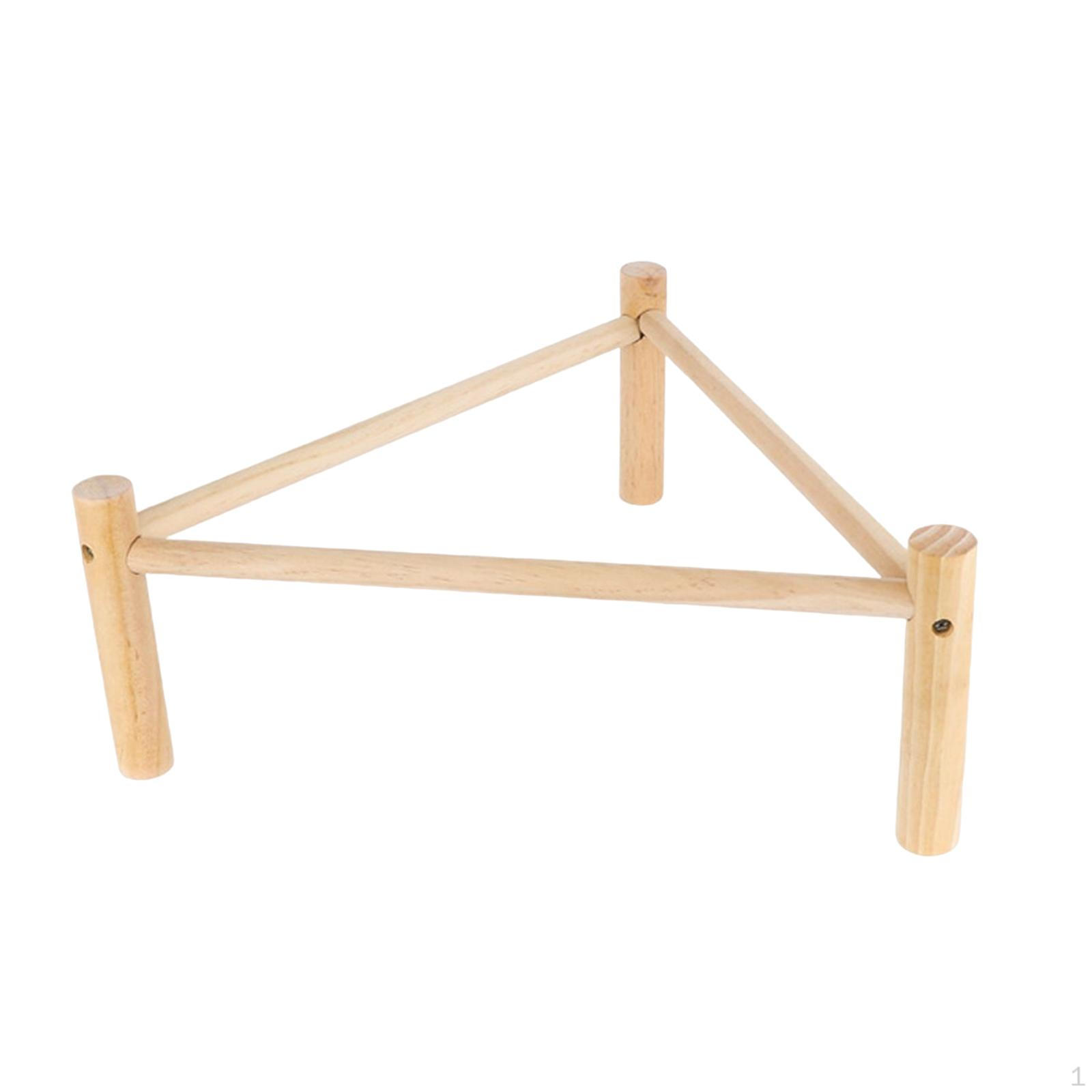 

Bird Stand Wooden Perch Playground Training Platform Activity Center Parrot Playstand for Cockatiels