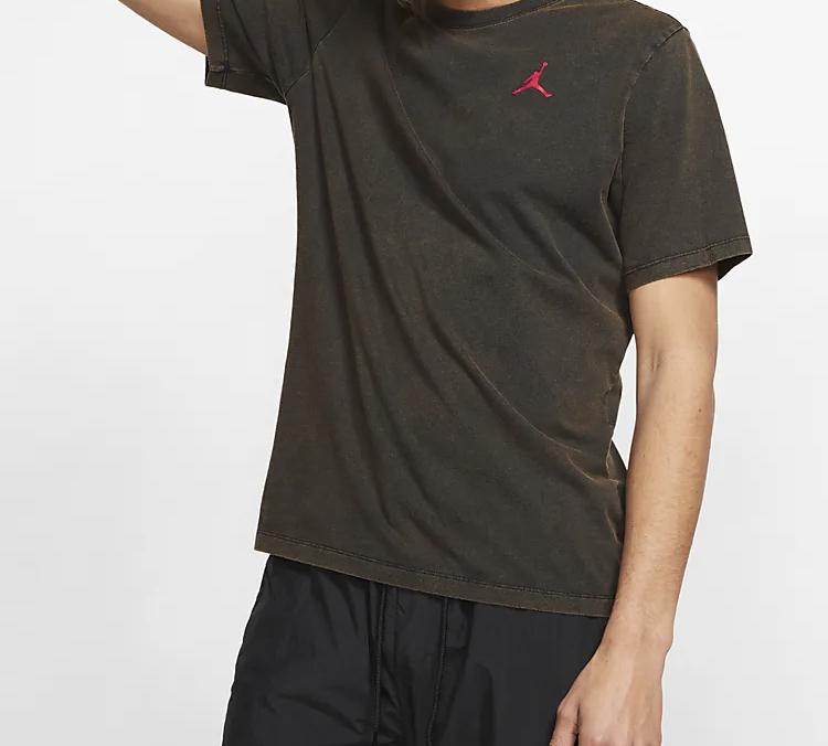 Jordan MJ 23 T Shirts Men's Crew Neck Moderate Straight Fit AQ3735-010