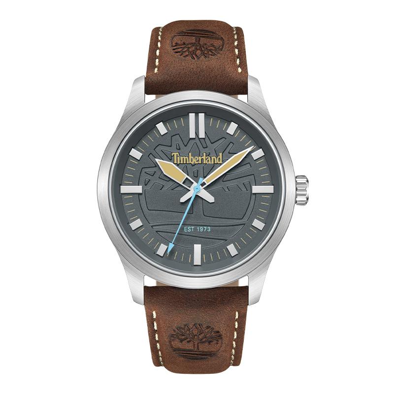 Timberland Rambush Series Watch Quartz Movement Leather Strap Black Dial Men watches TDWGA0029601 Black (TDWGA0029601)