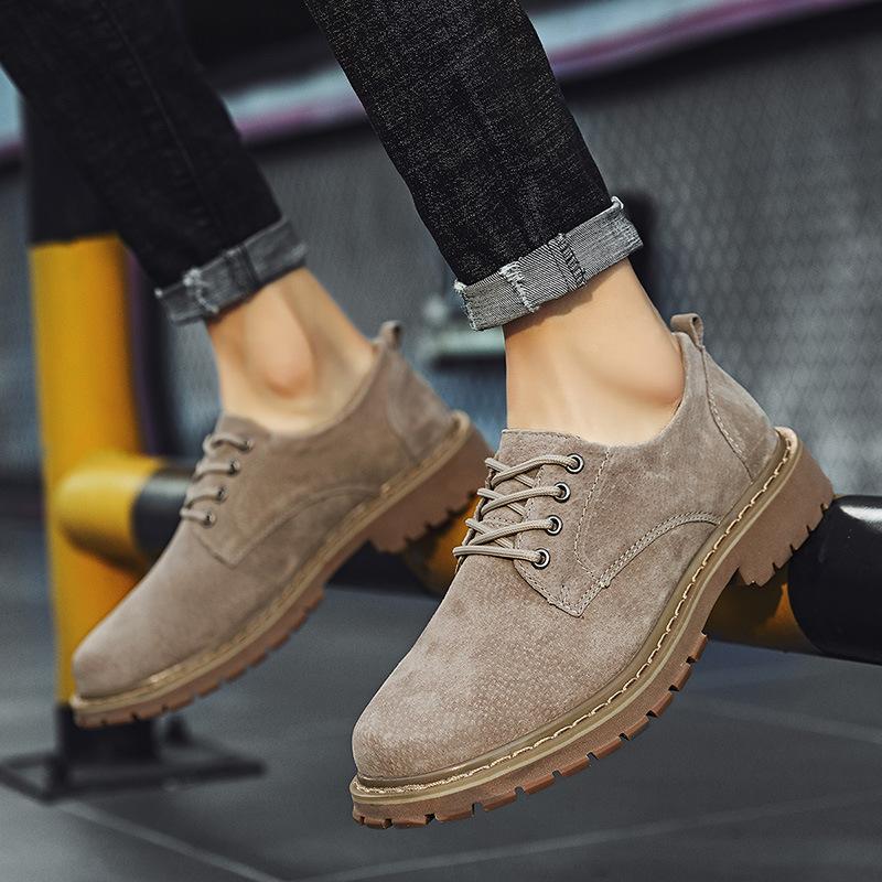 Brittiska läderskor Läder Herr Fritidsskor Handgjorda Skor Sydda Casual Läderskor