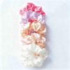 European & American Retro Satin Scrunchie – Solid Color, Oversized, French-Style Hair Accessory