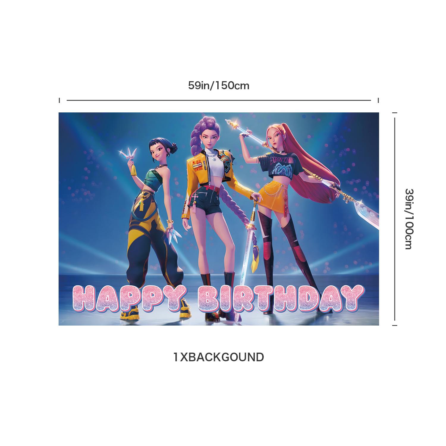 KPop Dēmonu Mednieku Tēmas Dzimšanas Dienas