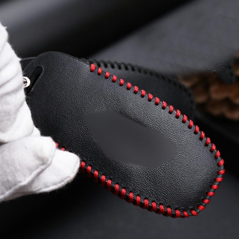 A+ Leather Car Remote Key Fob Case Cover Holder For Ford F-Series Explorer Fusion