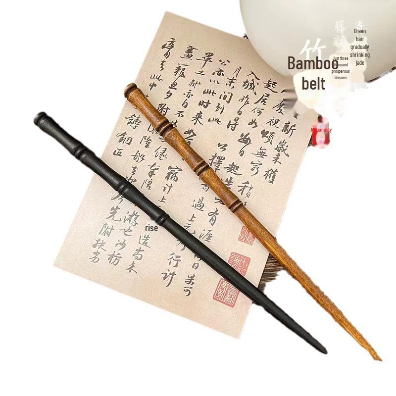 "Modern Chinese Bamboo Hairpin: Elegant & Exclusive for Women"