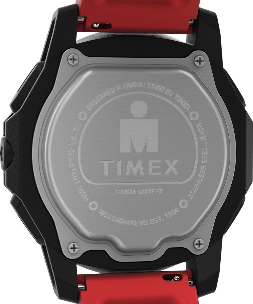 TIMEX Iron Man Quartz 5 ATM Water Black TW5M57900 Watch, Movement, Resistant, Plastic, Dial, Unisex, [Authentic]