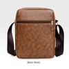 PU Business Messenger Bag Multi-pockets Handbag Portable Men's Shoulder Bag  Outdoor