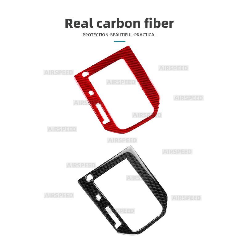 Per Subaru Forester 2019 2020 2021 2022 2023 2024 Vera Pellicola Morbida in Fibra di Carbonio Cornice Pannello Leva Cambio Auto LHD RHD